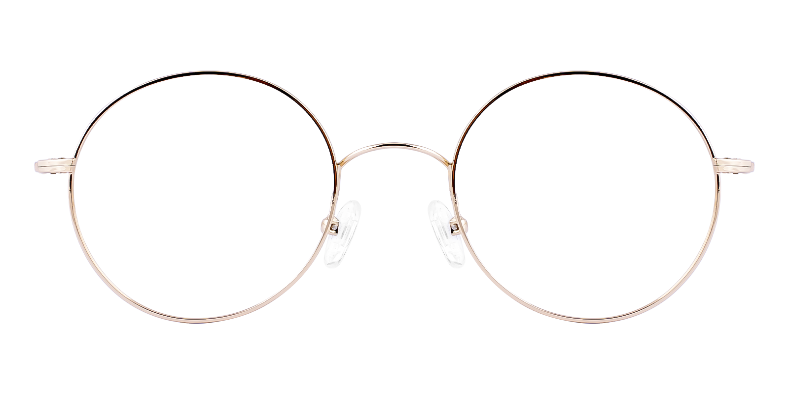 Zoey Round Gold Frames Glasses ABBE Glasses