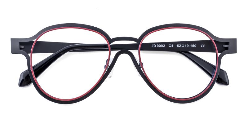 Mountly Black  Frames from ABBE Glasses