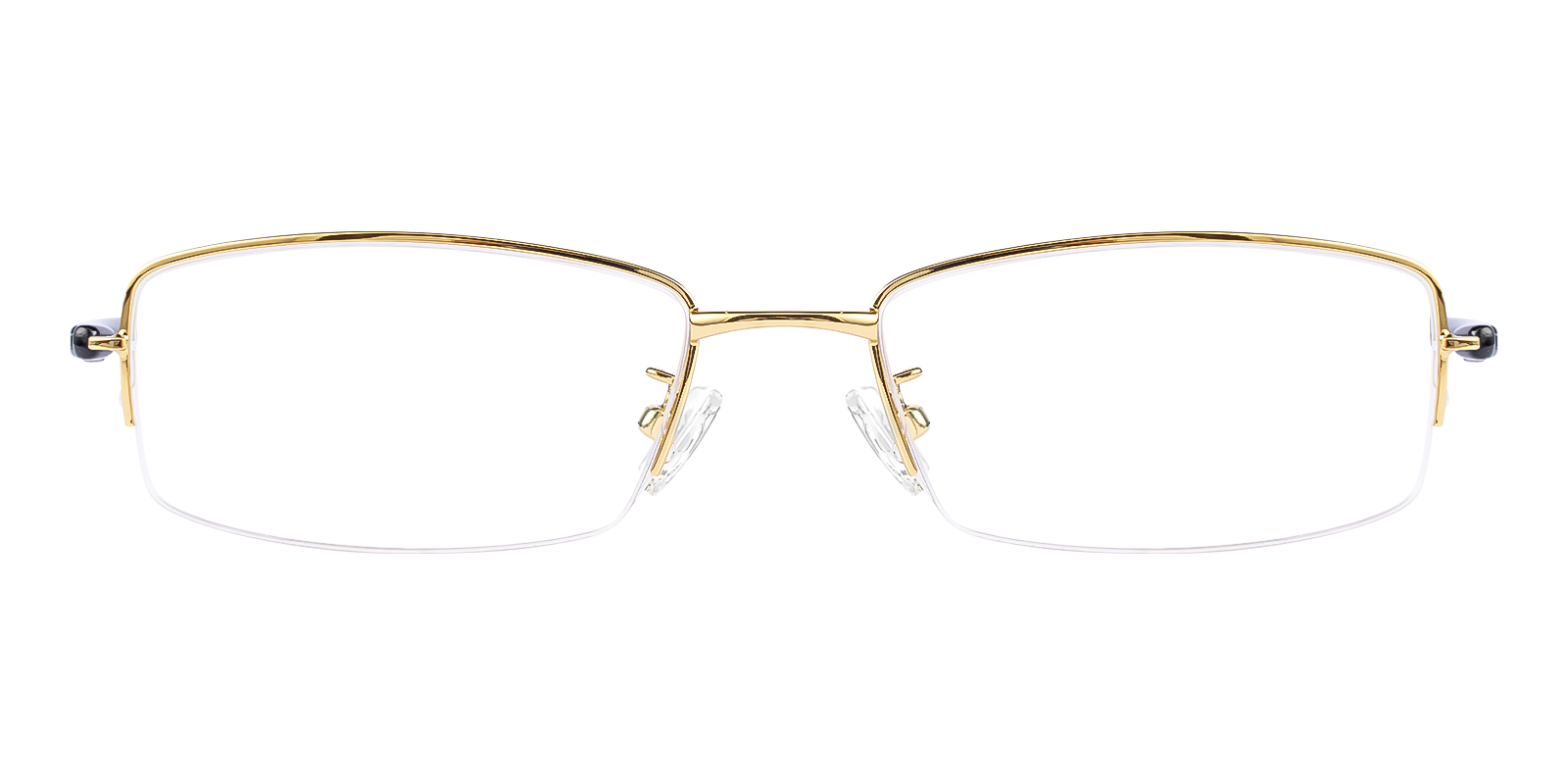 Silish Brown Rectangle Eyeglasses Frame Abbe Glasses 