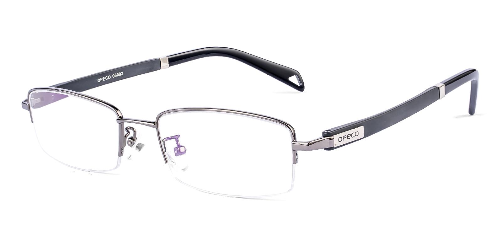 Growon Gun Metal , TR Eyeglasses , NosePads Frames from ABBE Glasses