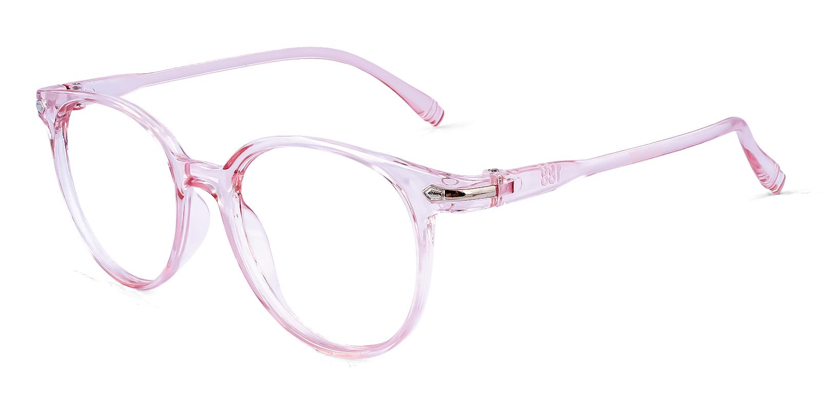 Frommular Pink Plastic Eyeglasses , UniversalBridgeFit Frames from ABBE Glasses