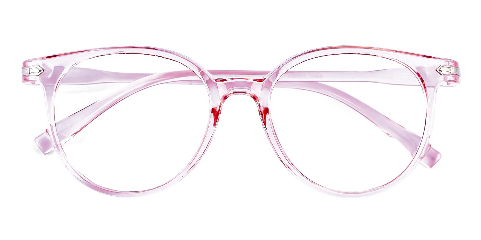 Frommular Pink Plastic Eyeglasses , UniversalBridgeFit Frames from ABBE Glasses