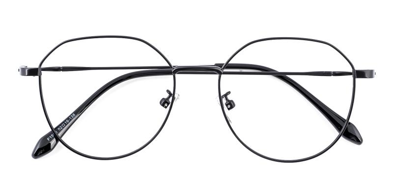 Traity Black  Frames from ABBE Glasses