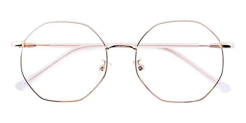 Tudin Rosegold  Frames from ABBE Glasses