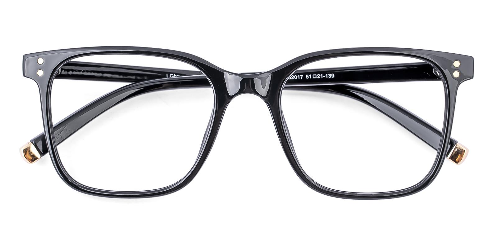 Nocan Black TR Eyeglasses , UniversalBridgeFit Frames from ABBE Glasses