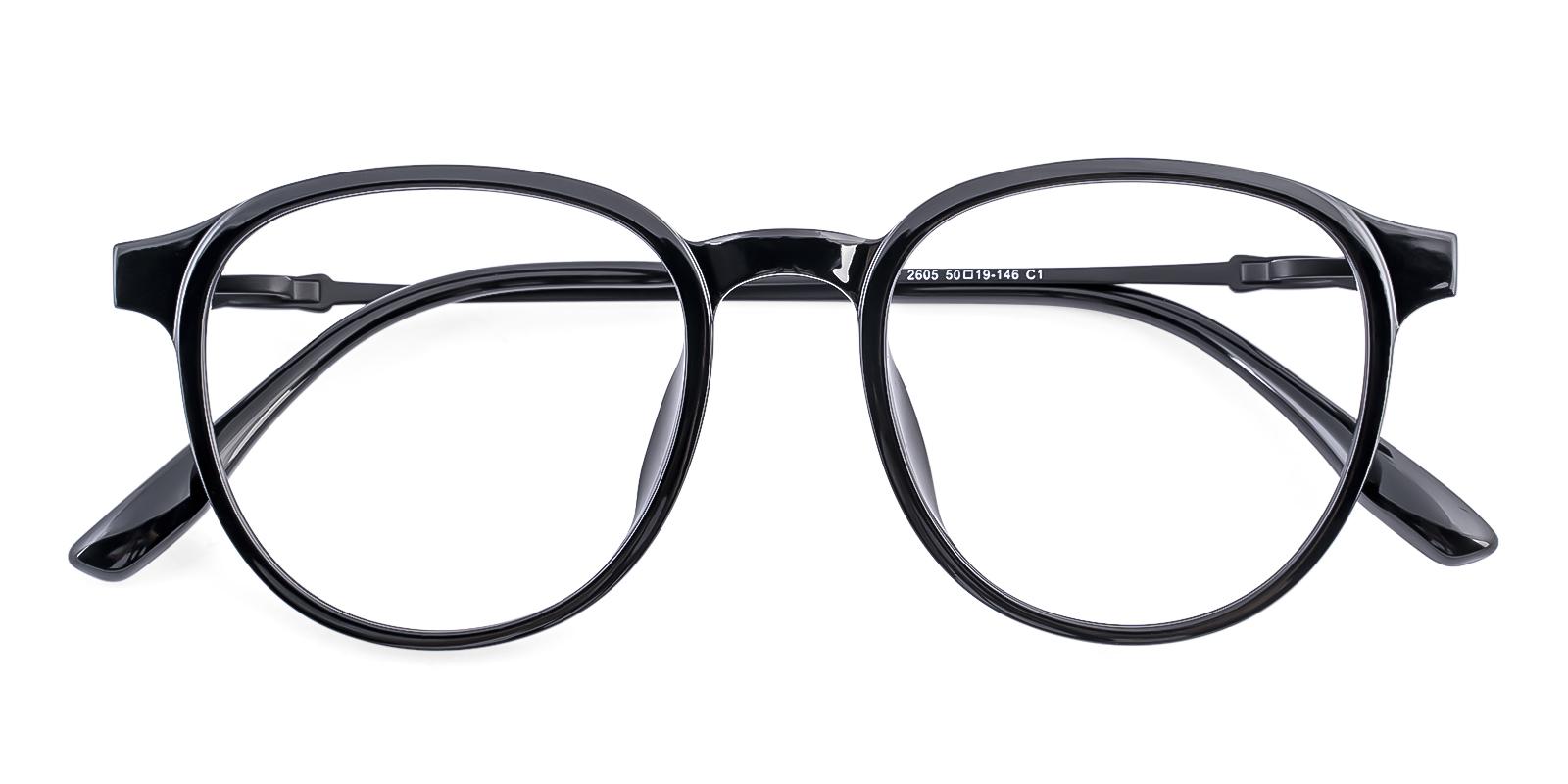 Suavics Black Titanium , TR Eyeglasses , UniversalBridgeFit Frames from ABBE Glasses