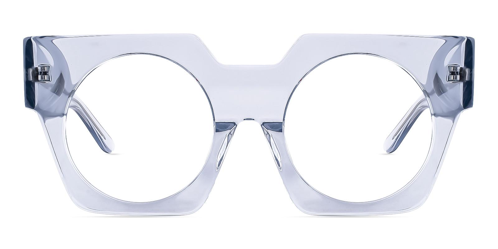 Juvenry Gray Acetate Eyeglasses , SpringHinges , UniversalBridgeFit Frames from ABBE Glasses