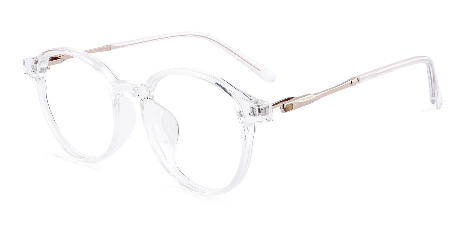 Pitester Fclear Titanium , TR Eyeglasses , UniversalBridgeFit Frames from ABBE Glasses