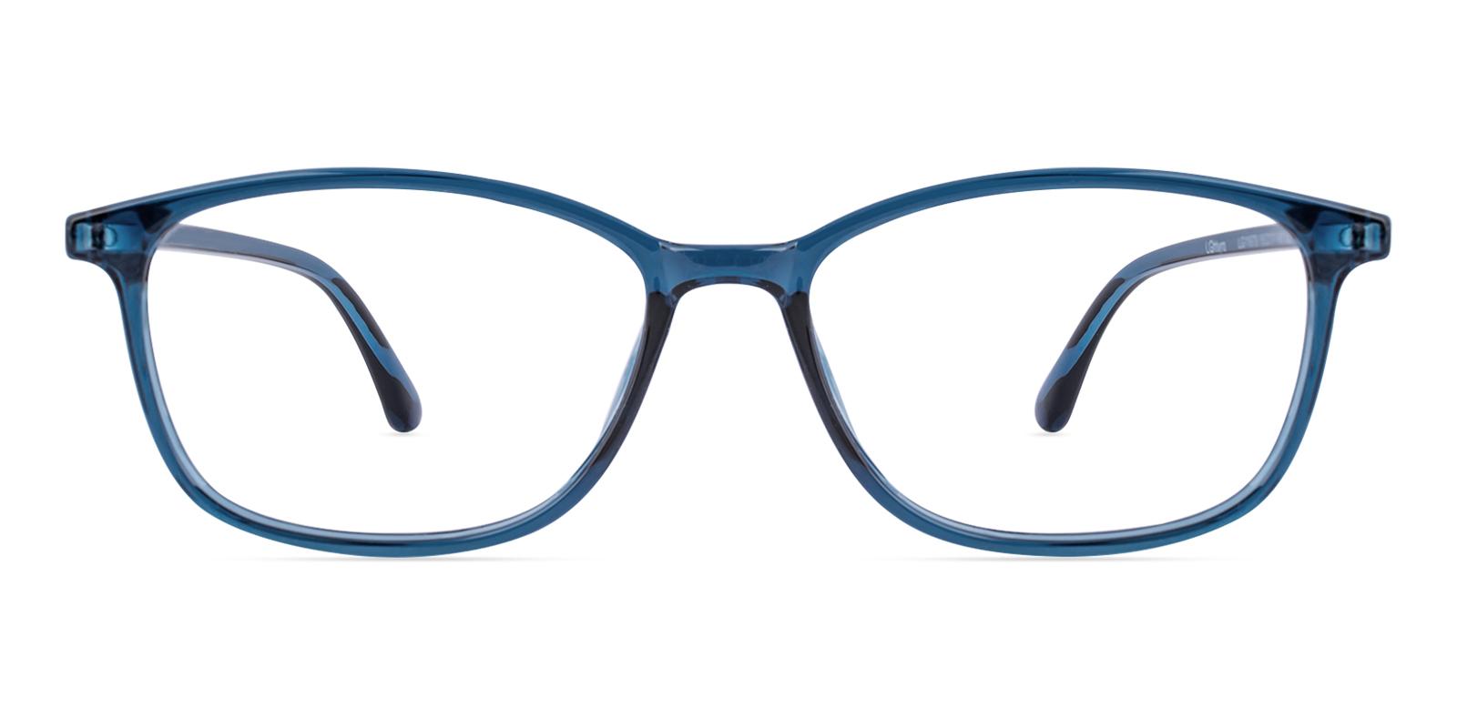 Teloain Blue TR Eyeglasses , UniversalBridgeFit , Lightweight Frames from ABBE Glasses