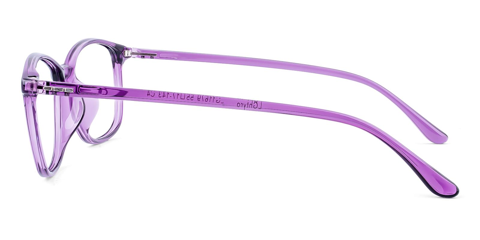 Teloain Purple TR Eyeglasses , Lightweight , UniversalBridgeFit Frames from ABBE Glasses