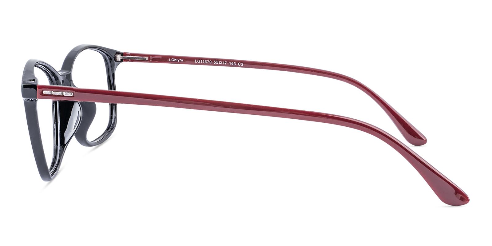 Teloain Red TR Eyeglasses , UniversalBridgeFit , Lightweight Frames from ABBE Glasses