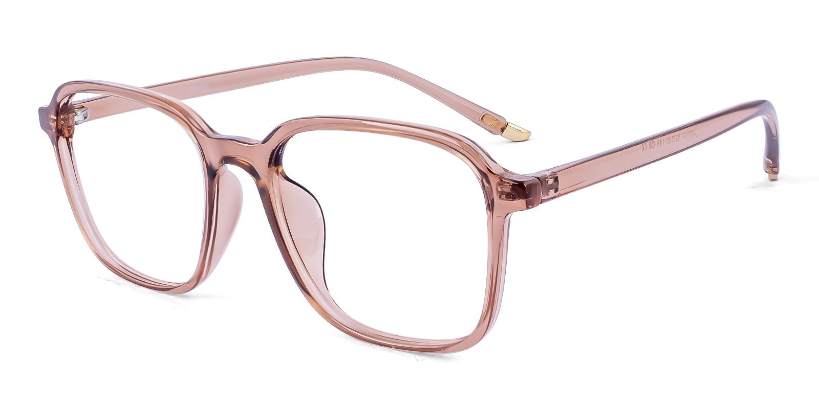 Viscos Brown Plastic Eyeglasses , UniversalBridgeFit Frames from ABBE Glasses