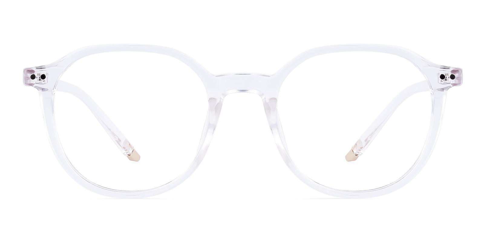 Viscos Fclear Plastic Eyeglasses , UniversalBridgeFit Frames from ABBE Glasses