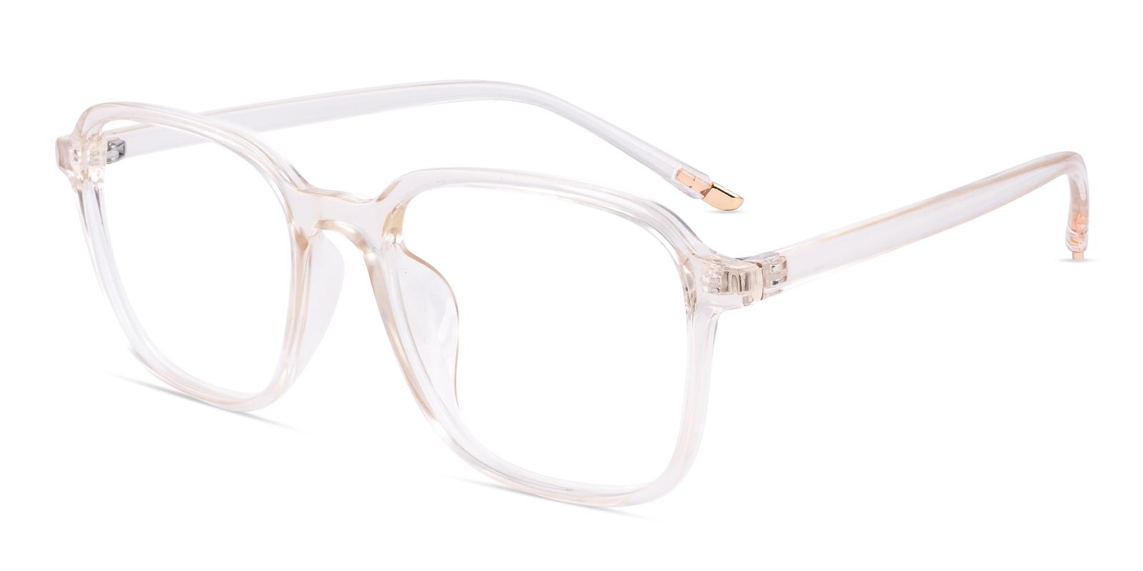 Viscos Orange Plastic Eyeglasses , UniversalBridgeFit Frames from ABBE Glasses