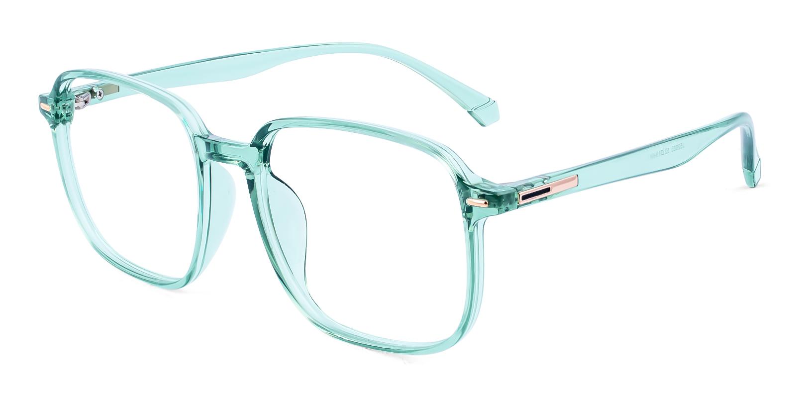 Phoarium Green Plastic Eyeglasses , UniversalBridgeFit Frames from ABBE Glasses
