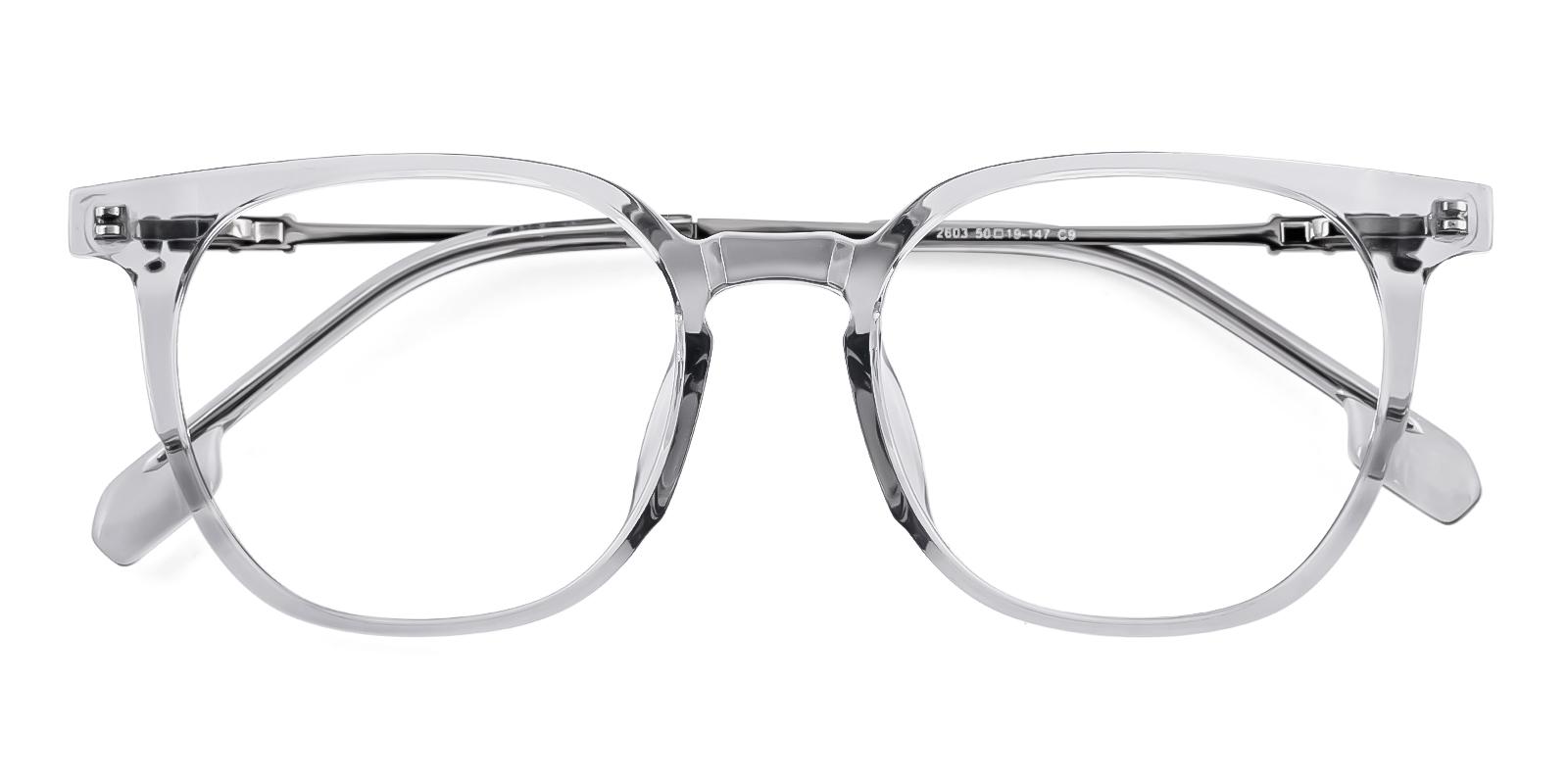 Number Gray Titanium , TR Eyeglasses , UniversalBridgeFit Frames from ABBE Glasses