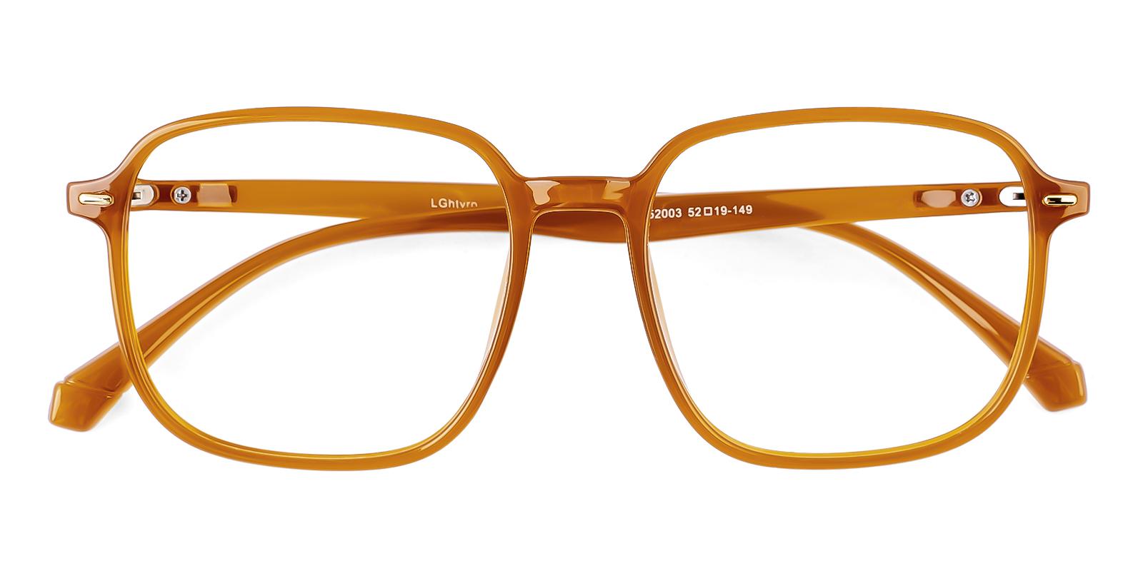 Logyship Brown Plastic Eyeglasses , UniversalBridgeFit Frames from ABBE Glasses