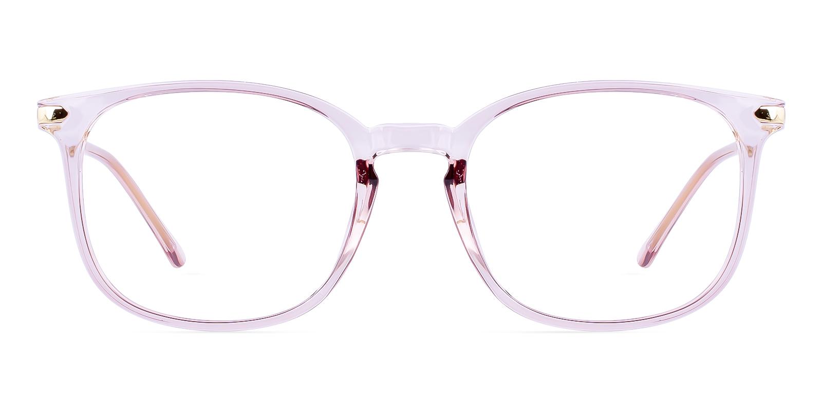 Mercier Pink Plastic Eyeglasses , UniversalBridgeFit Frames from ABBE Glasses