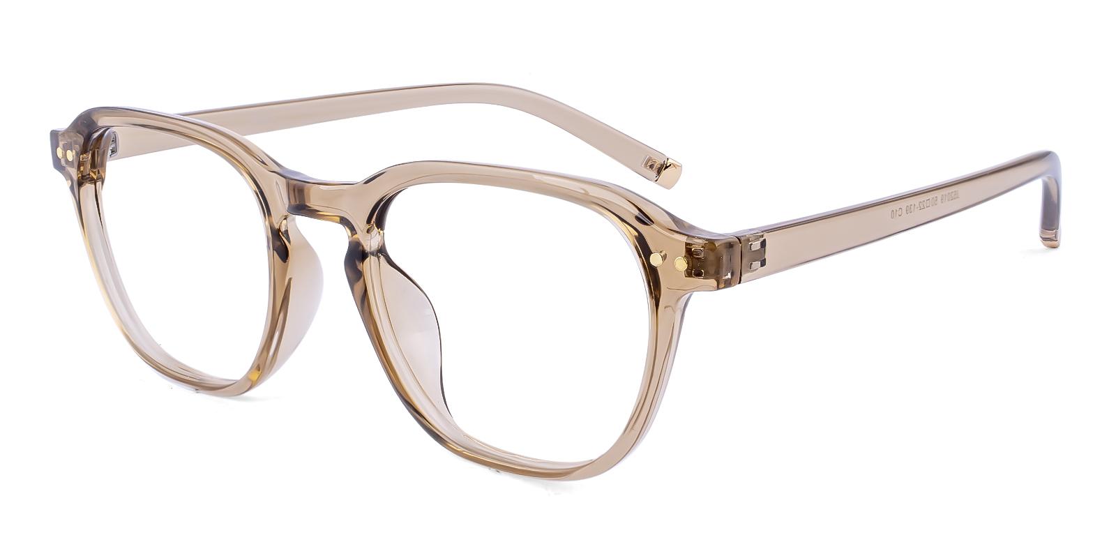 Liquice Brown Plastic Eyeglasses , UniversalBridgeFit Frames from ABBE Glasses