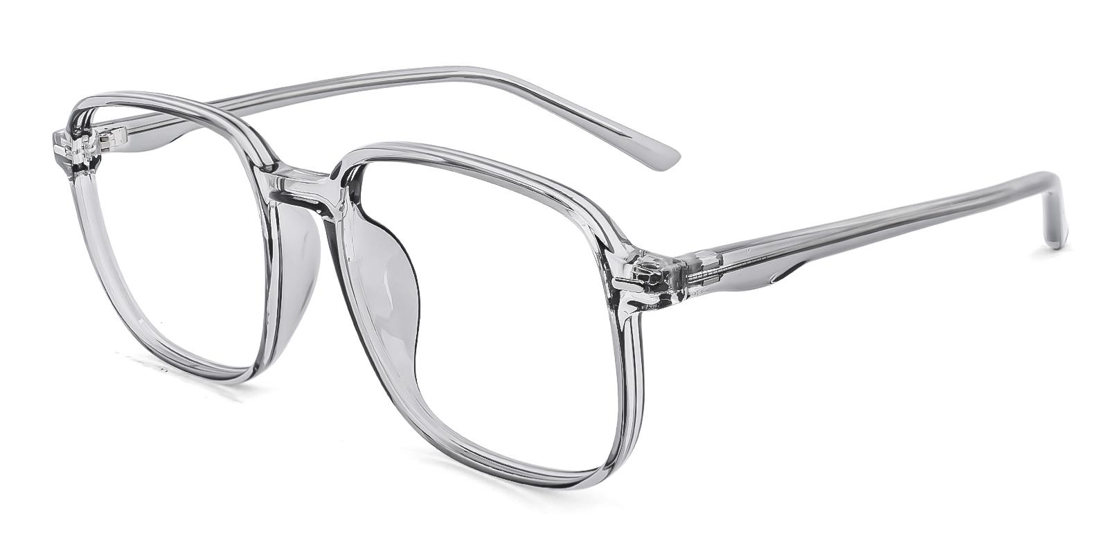 Commonary Gray Plastic Eyeglasses , UniversalBridgeFit Frames from ABBE Glasses