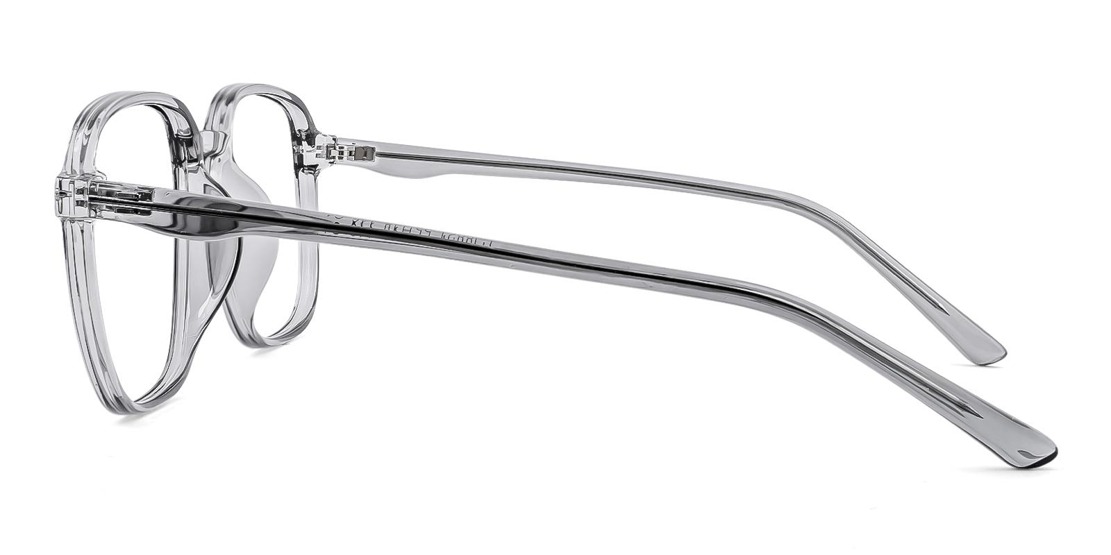 Commonary Gray Plastic Eyeglasses , UniversalBridgeFit Frames from ABBE Glasses