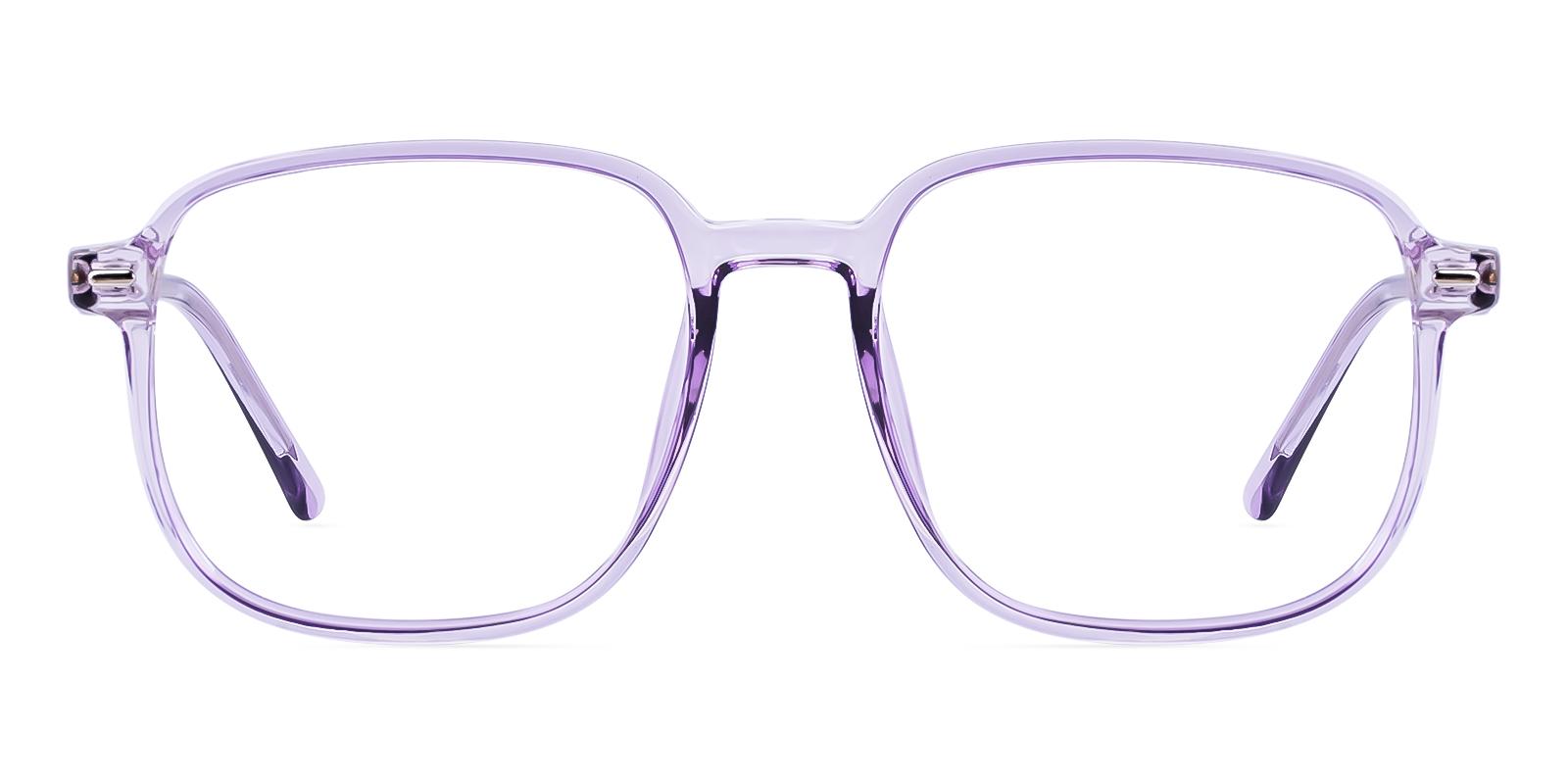 Commonary Purple Plastic Eyeglasses , UniversalBridgeFit Frames from ABBE Glasses