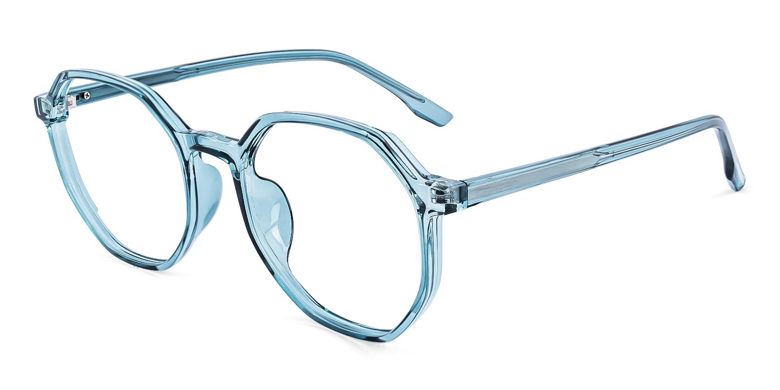 Nasccoach Blue Plastic Eyeglasses , UniversalBridgeFit Frames from ABBE Glasses