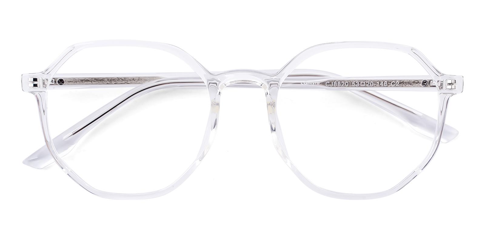 Nasccoach Fclear Plastic Eyeglasses , UniversalBridgeFit Frames from ABBE Glasses