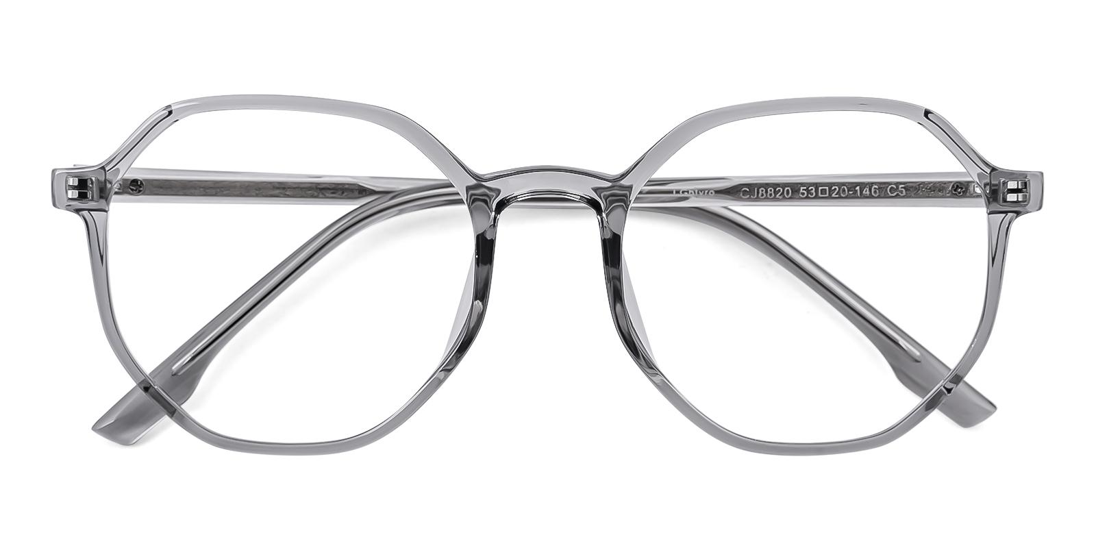 Nasccoach Gray Plastic Eyeglasses , UniversalBridgeFit Frames from ABBE Glasses