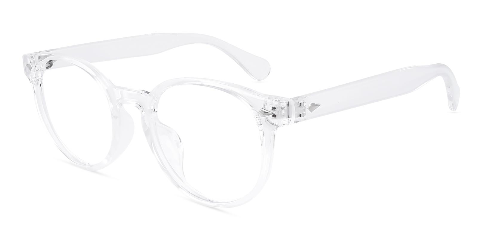 Hismost Fclear Plastic Eyeglasses , UniversalBridgeFit Frames from ABBE Glasses