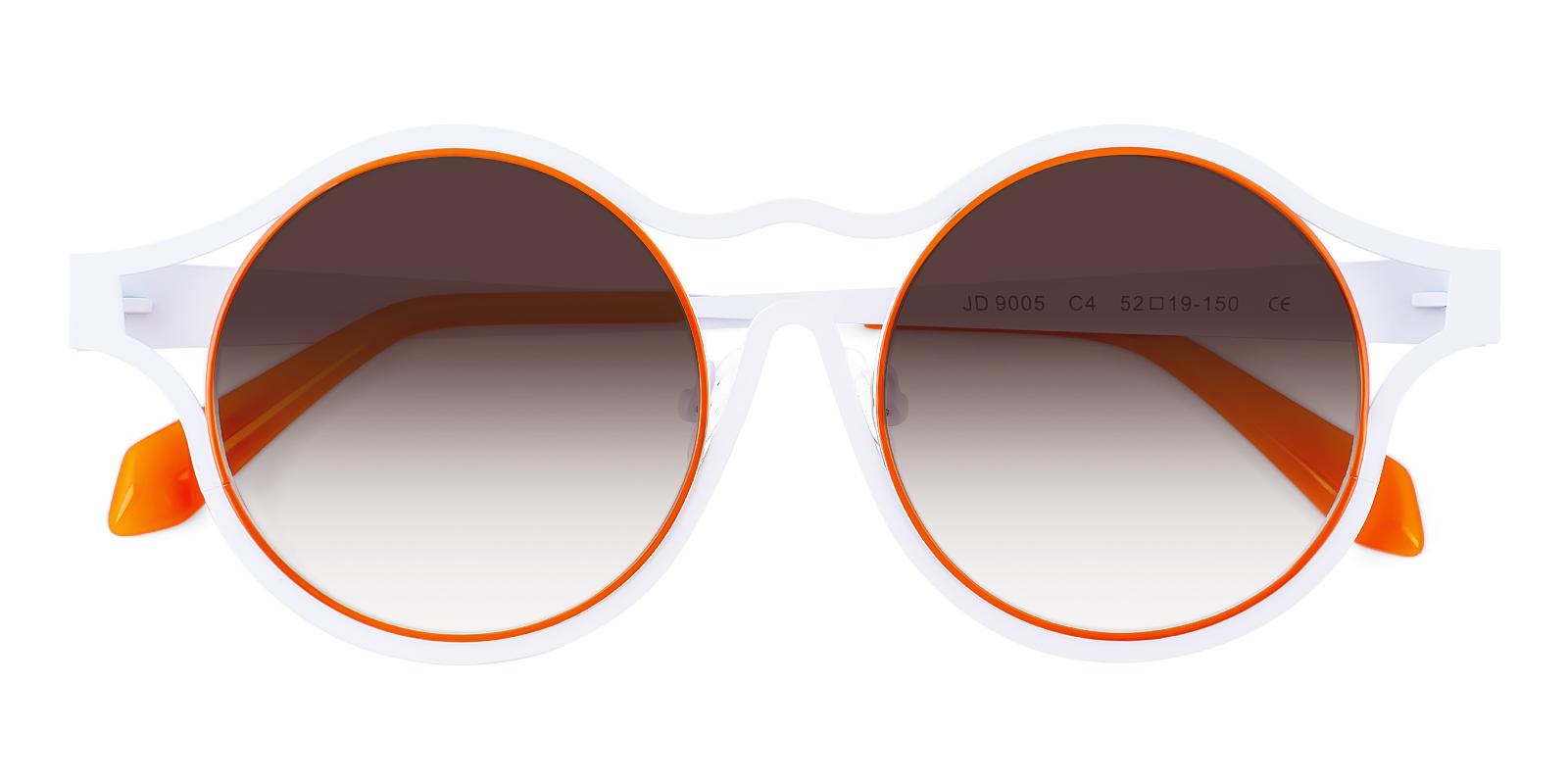 Bankcy Orange Metal NosePads , Sunglasses Frames from ABBE Glasses