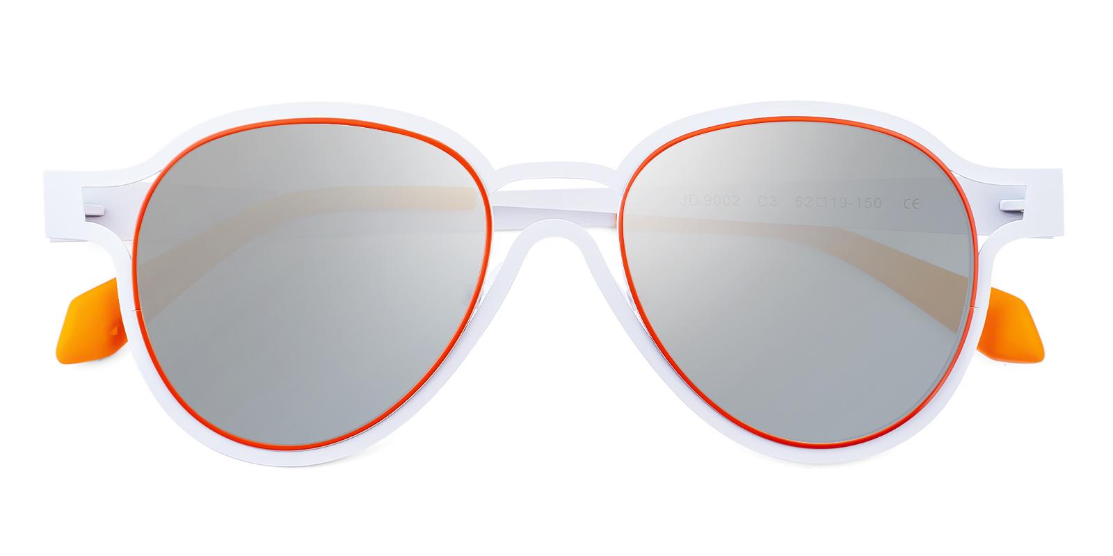 Phano White Metal NosePads , Sunglasses Frames from ABBE Glasses