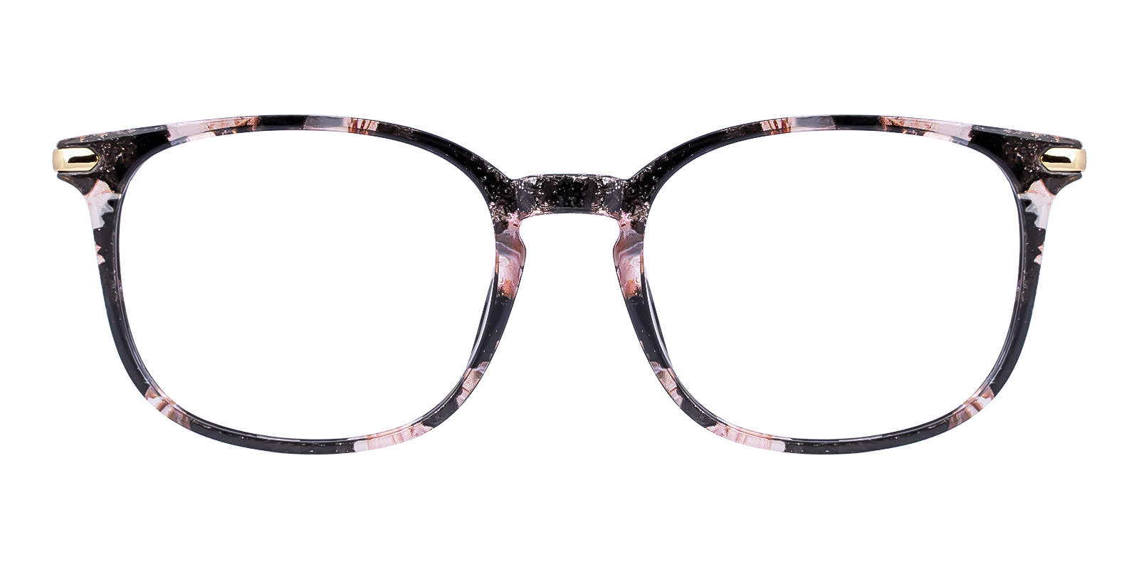 Dosast Black Square Eyeglasses Frame Abbe Glasses