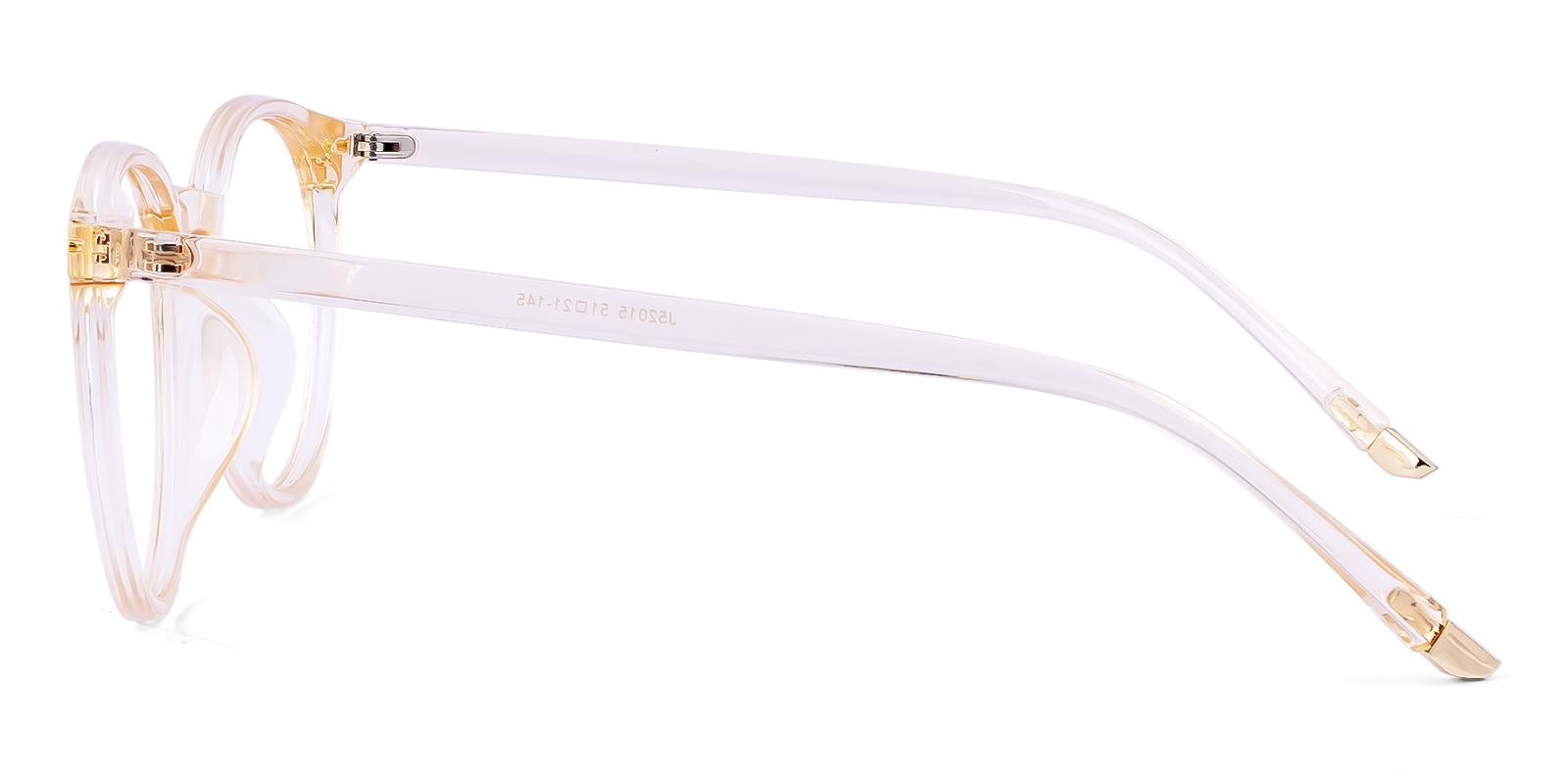 Gunety Orange Plastic Eyeglasses , UniversalBridgeFit Frames from ABBE Glasses