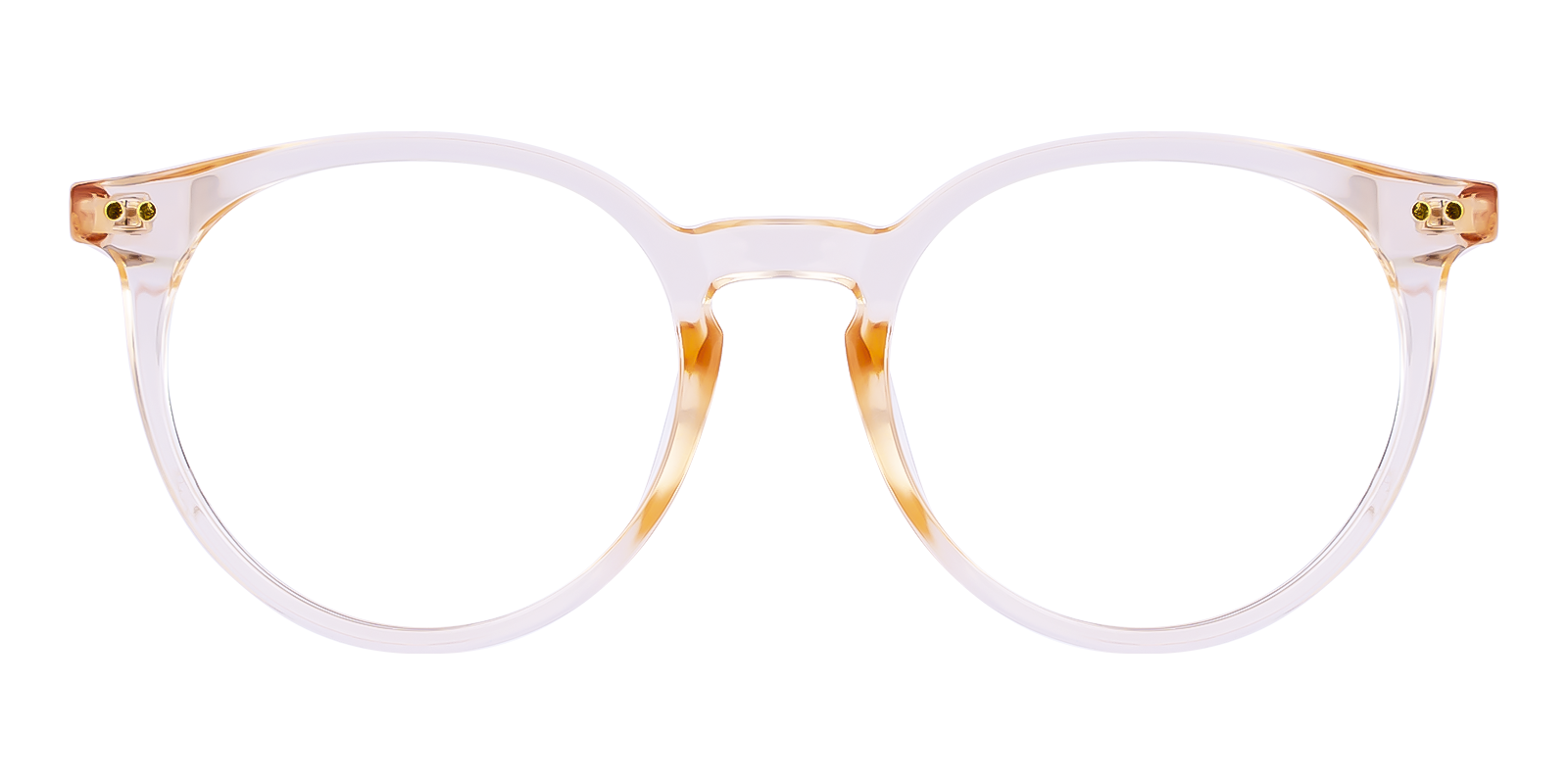 Round Green Eyeglasses Frame ABBE Glasses