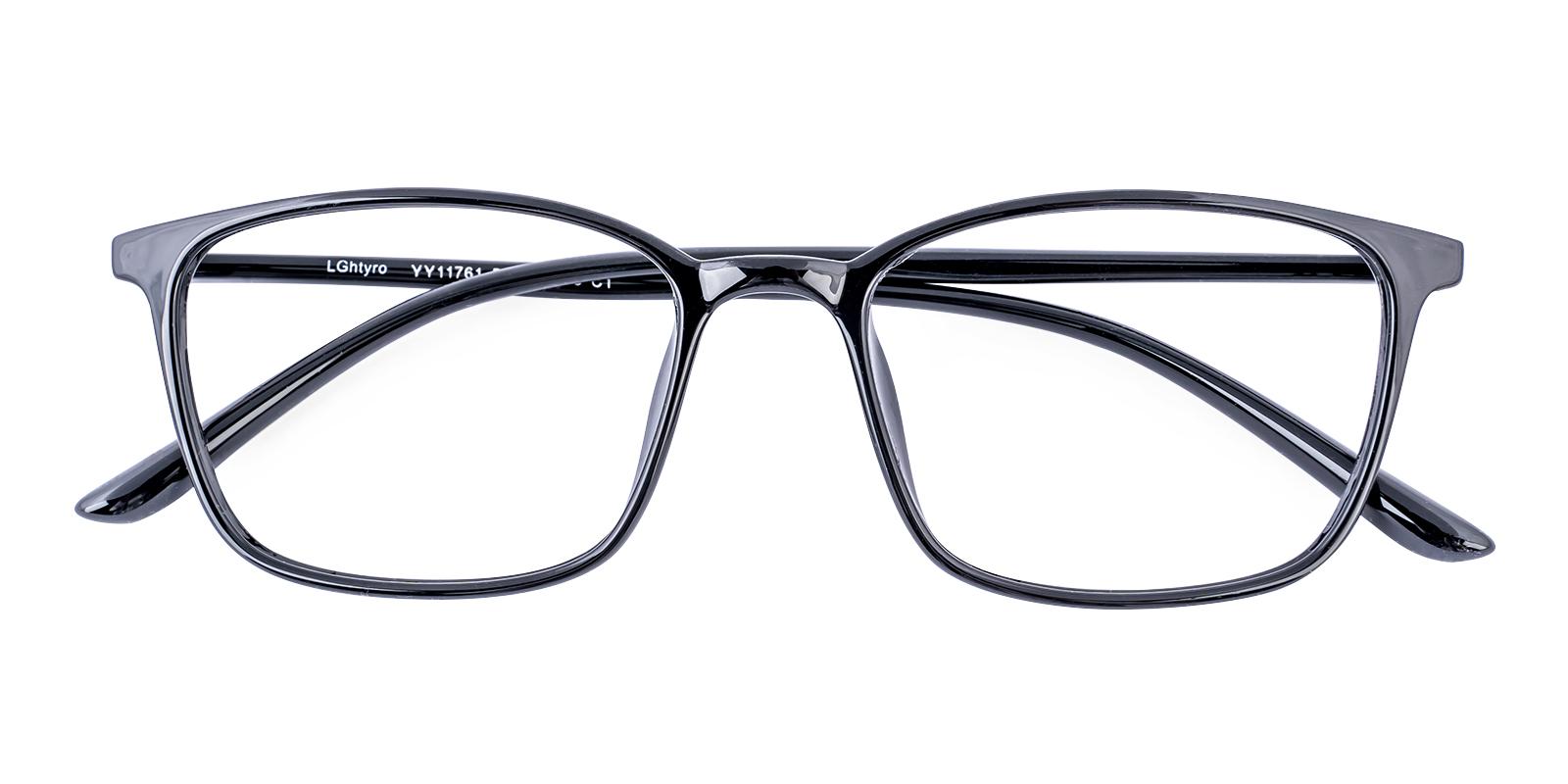 Polit Black TR Eyeglasses , UniversalBridgeFit Frames from ABBE Glasses