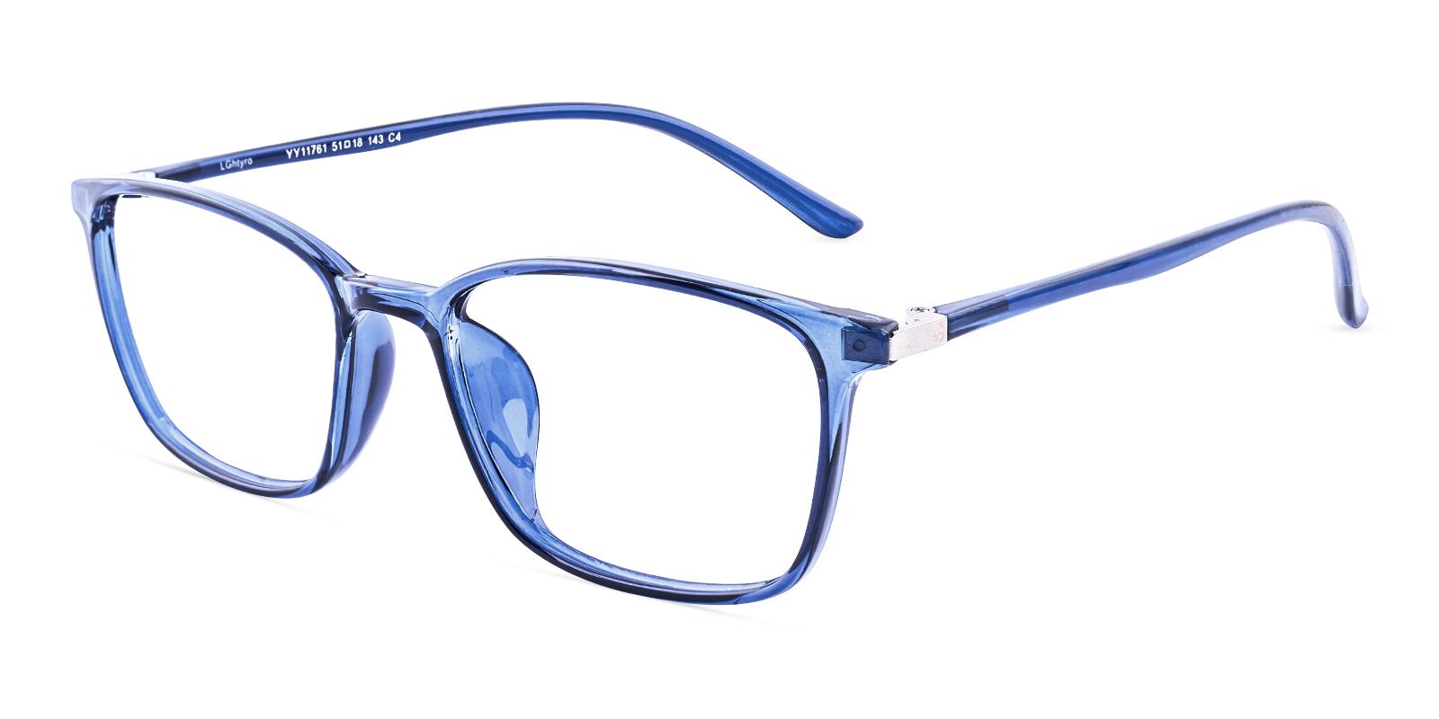 Polit Blue TR Eyeglasses , UniversalBridgeFit Frames from ABBE Glasses