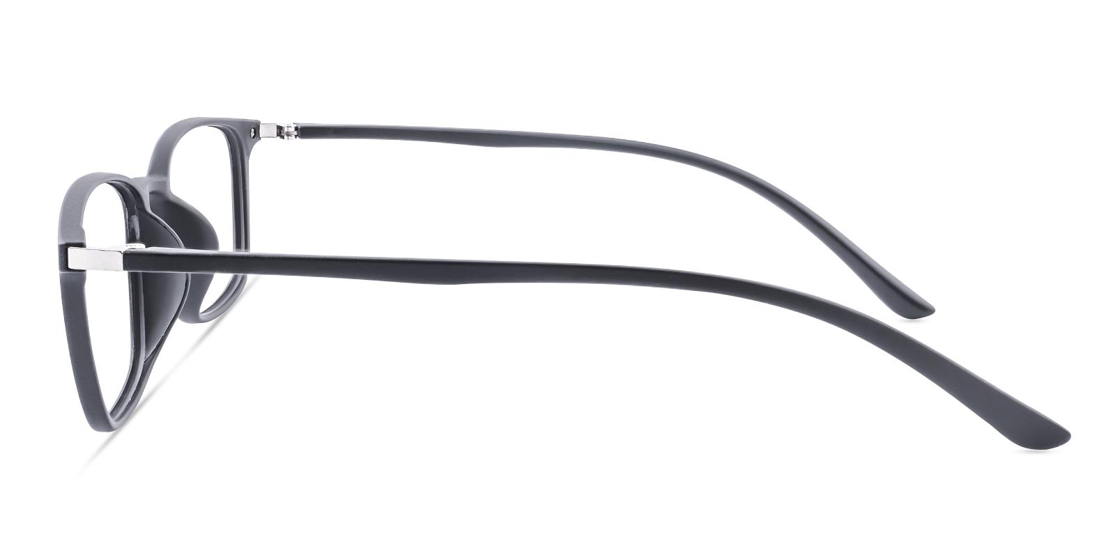 Polit Matte-black TR Eyeglasses , UniversalBridgeFit Frames from ABBE Glasses