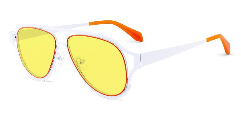 White Sciation - Metal ,Sunglasses