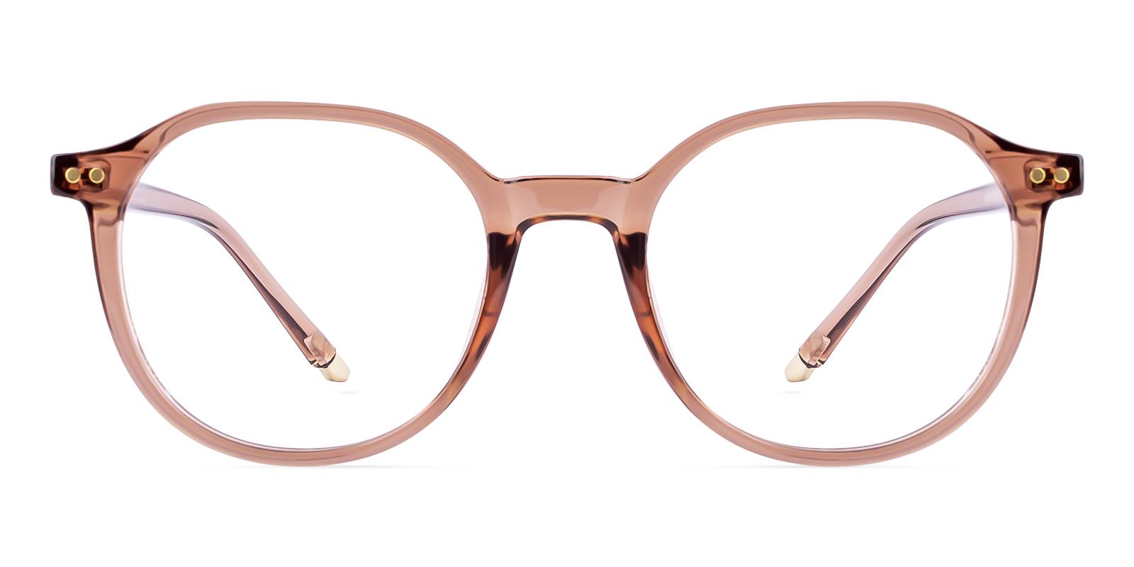 Restlike Brown Plastic Eyeglasses , UniversalBridgeFit Frames from ABBE Glasses