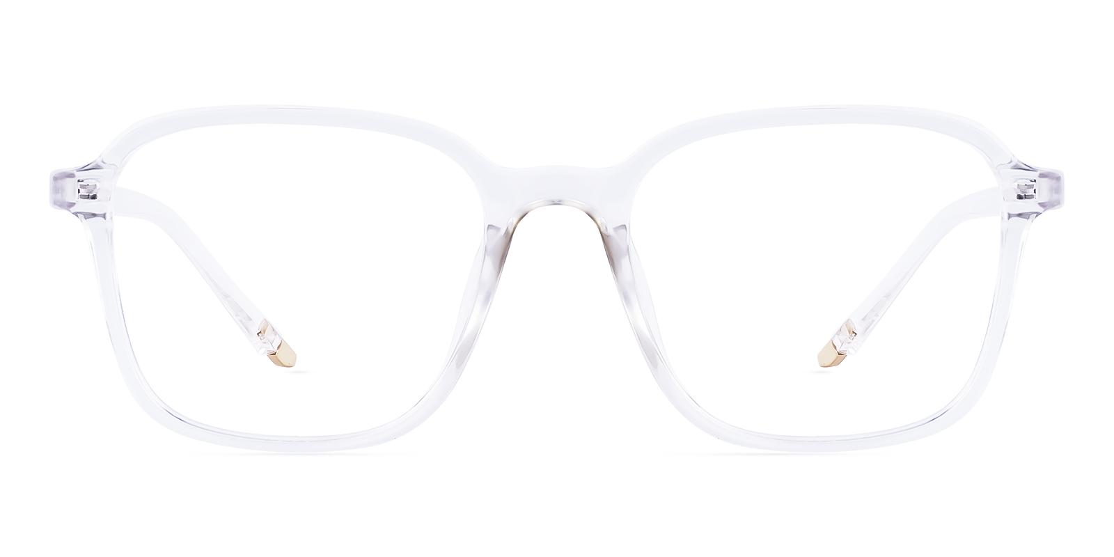 Restlike Fclear Plastic Eyeglasses , UniversalBridgeFit Frames from ABBE Glasses