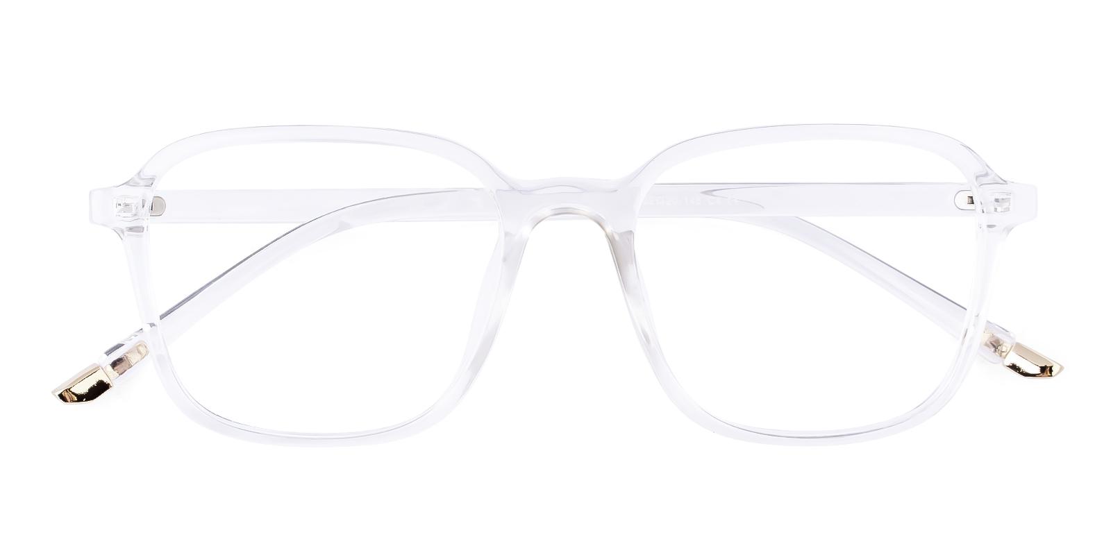 Restlike Fclear Plastic Eyeglasses , UniversalBridgeFit Frames from ABBE Glasses