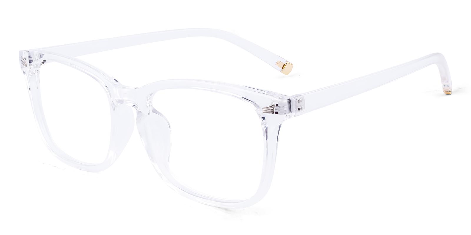 Hotably Fclear Plastic Eyeglasses , UniversalBridgeFit Frames from ABBE Glasses