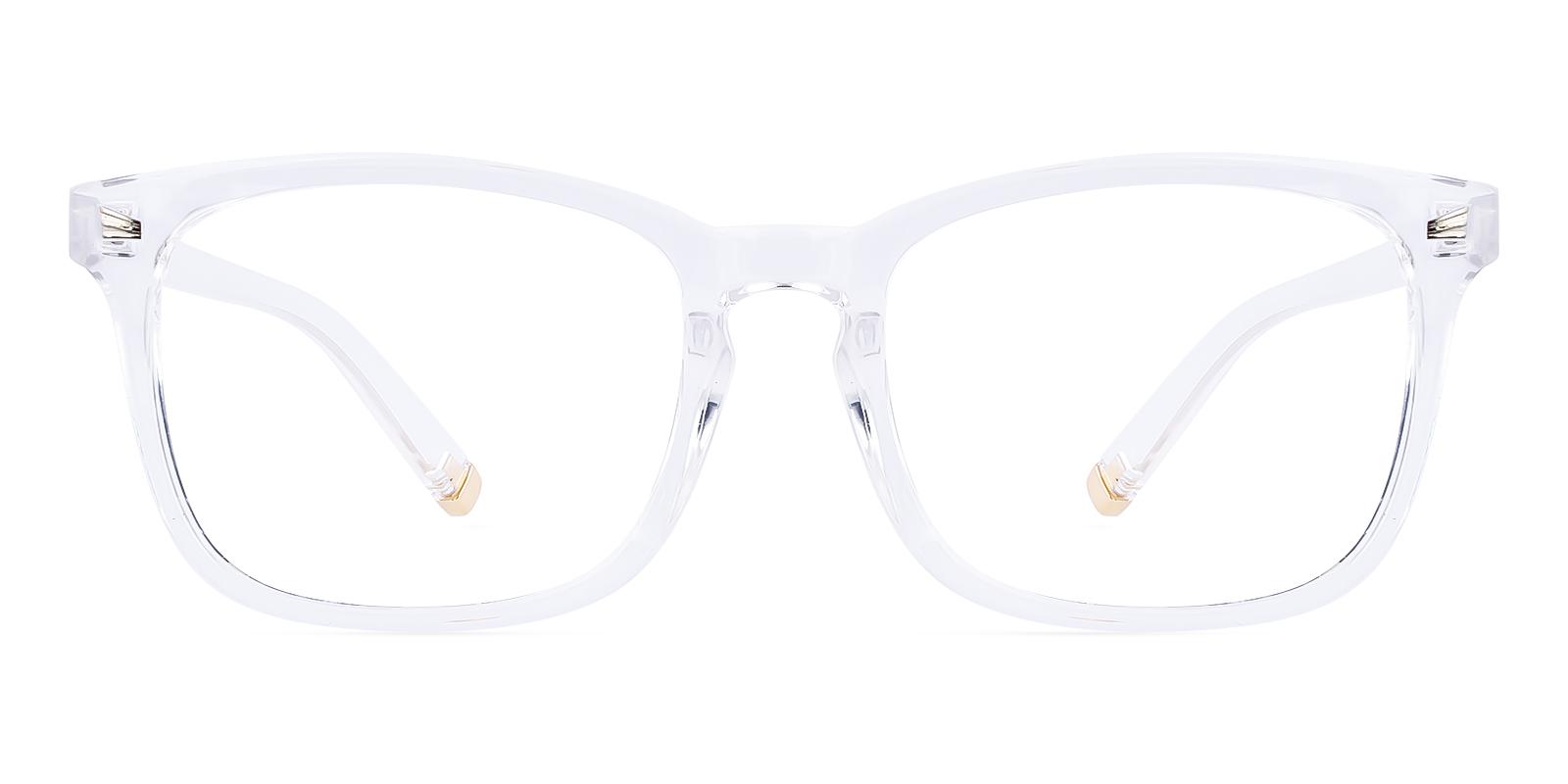 Hotably Fclear Plastic Eyeglasses , UniversalBridgeFit Frames from ABBE Glasses