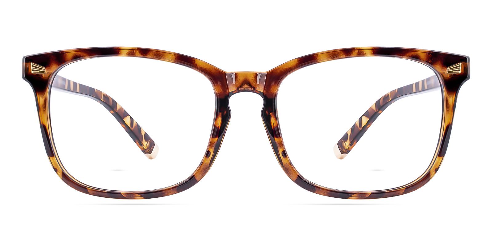 Hotably Tortoise Plastic Eyeglasses , UniversalBridgeFit Frames from ABBE Glasses