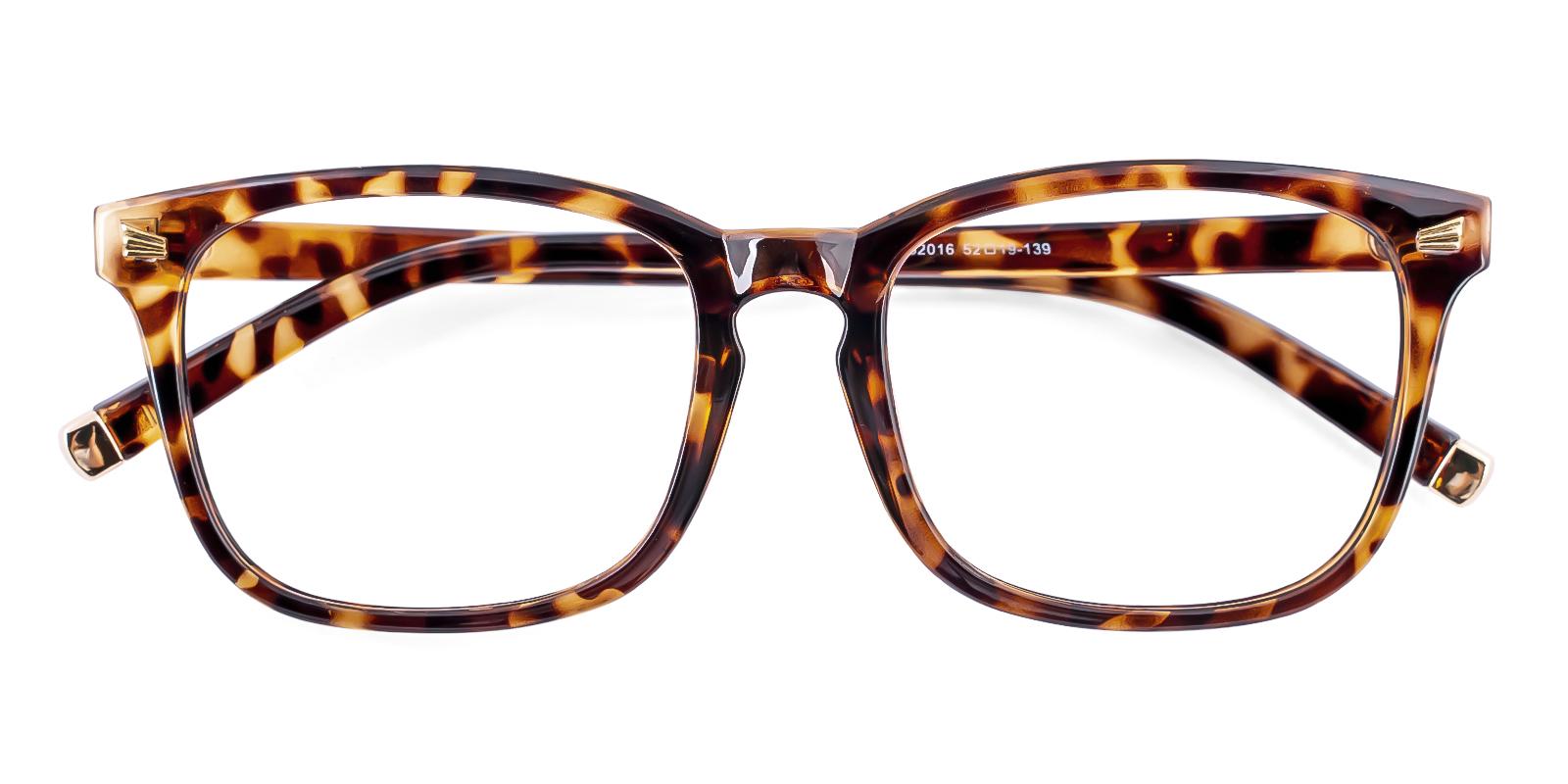 Hotably Tortoise Plastic Eyeglasses , UniversalBridgeFit Frames from ABBE Glasses