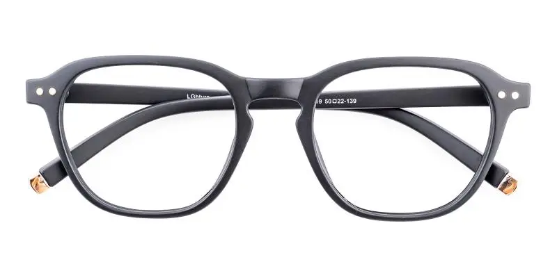 Fricive Matte-black  Frames from ABBE Glasses