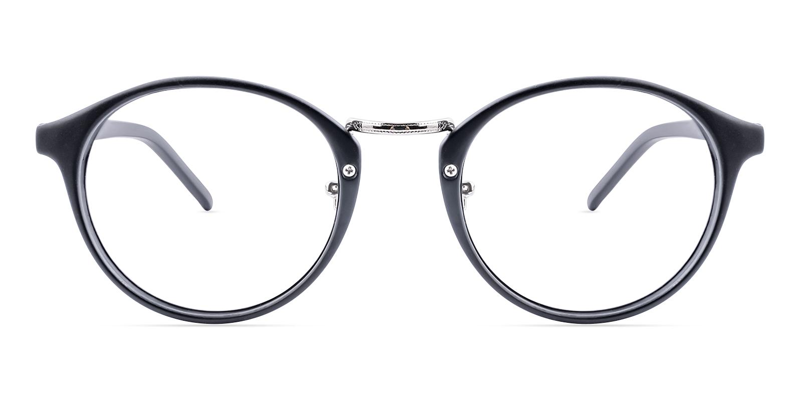 Youngitive Matte-black Plastic Eyeglasses , NosePads Frames from ABBE Glasses