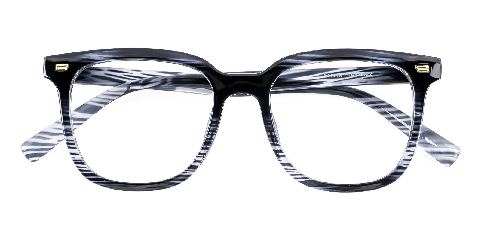 Peaceally Striped TR Eyeglasses , UniversalBridgeFit Frames from ABBE Glasses