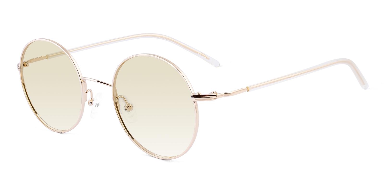 Fosson Gold Metal Lightweight , NosePads , Sunglasses Frames from ABBE Glasses
